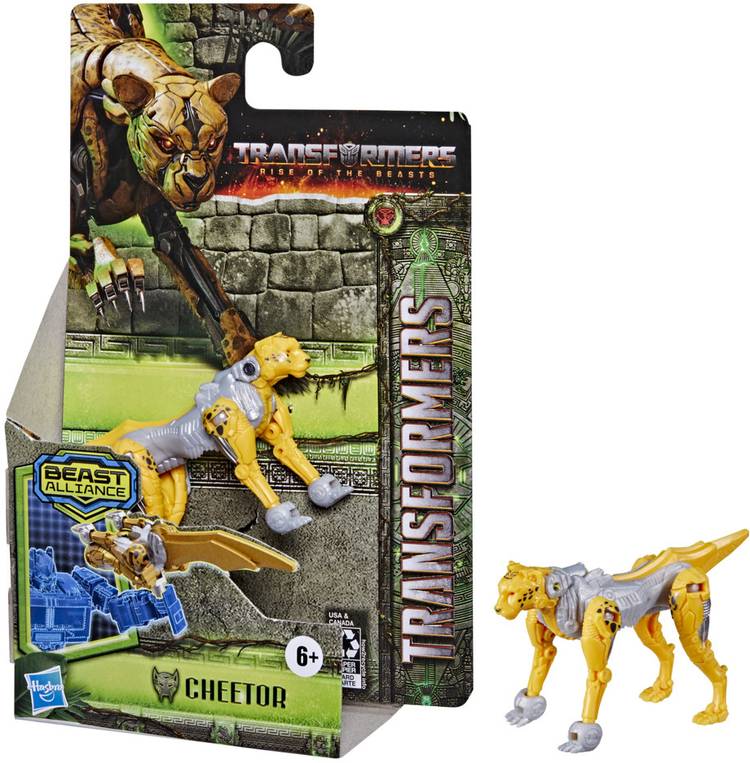 TRANSFORMERS Rise of the Beasts Movie-Beast Battle Masters Cheetor 3" Action Figure - Ages 6+