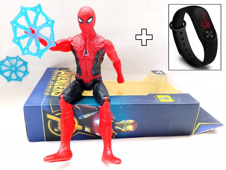 SONI CREATION ENTERPRISE "Swing into Action with the Amazing Spider-Man Toy Figure!" || Watch Band