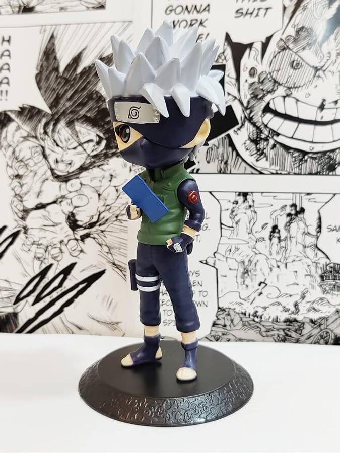 gtrp Kakashi Naruto Action Figure Height-15.5CM for Fans PVC Multicolour