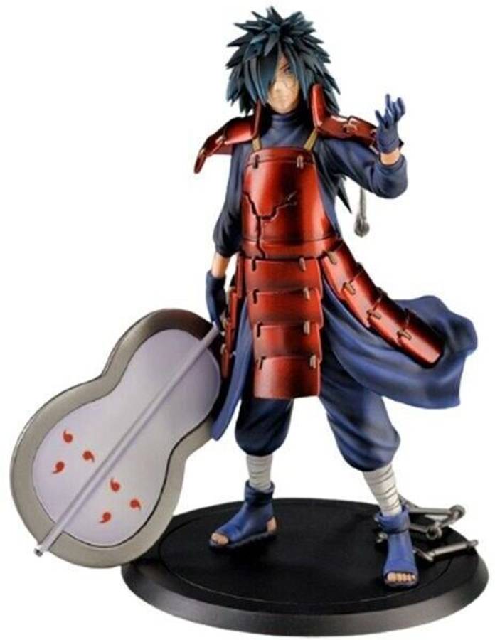 RVM Toys Anime Uchiha Madara Action Figure 17 cm for Car Dashboard, Office Desk Table Toy