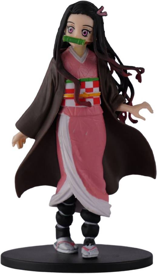 OFFO Demon Slayer Anime Nezuko Kamado Action Figure [17 cm] for home decors, office desk and study table