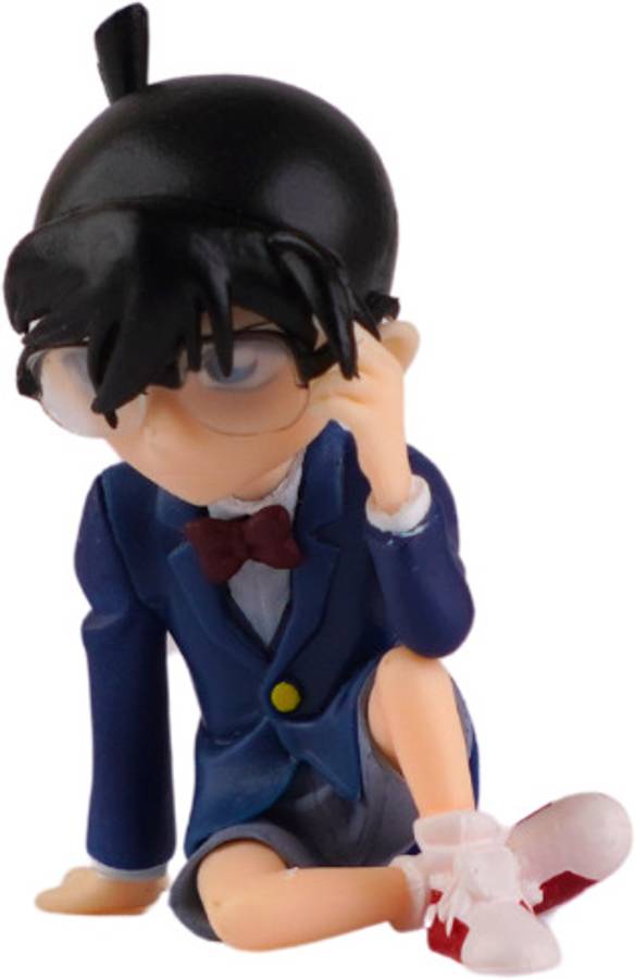 OFFO Detective Conan Edogawa Sitting Action Figure For Home Decor and Office Desk