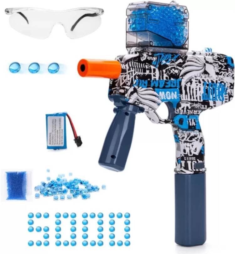 Forbuz Electric Ball Blaster Gel Toy Kit With Water Gun & Amazing Goggles & Darts