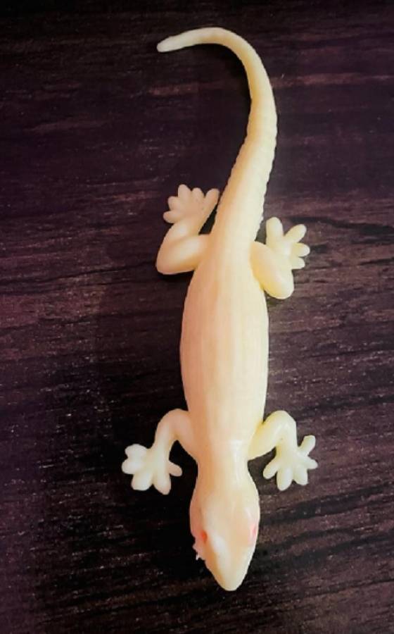 Tik C Cute rubber lizard toy