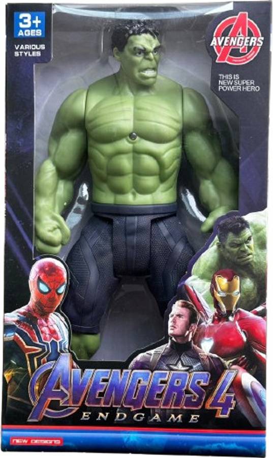 SR Toys Big Size Avengers Super hero Hulk with light Action Figure toys for kids