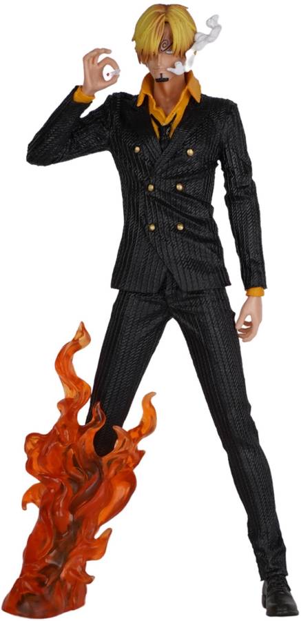 OFFO OnePiece Anime Sanji Diable Jambe Standing Action Figure For Home Decor