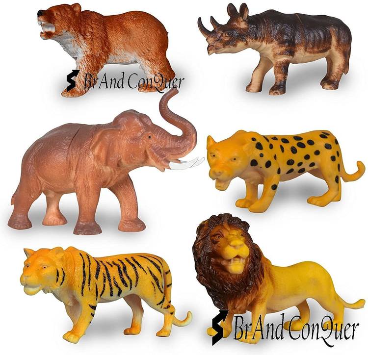 manish Full Action Toy Figures | Jungle, Cartoon, Wild Animal Toys