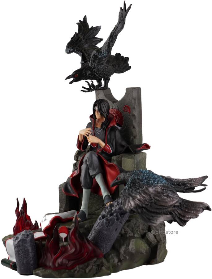 OFFO Naruto Anime Itachi Uchiha Throne Action Figure for Home Decor&Office