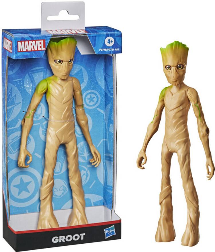 MARVEL CLASSIC Toy 9.5-inch Scale Collectible Super Hero Action Figure Groot For Kids Ages 4