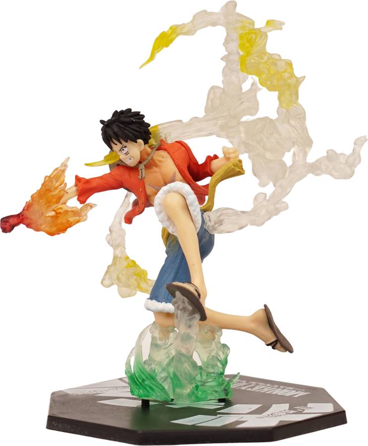 OFFO Monkey D.Luffy Anime Action Figure Lightweight Attractive Durable for Home Decor