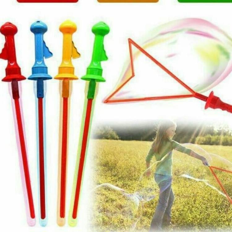 Vital Creations 2 Big Bubble Wand Bubble Blowing Maker Kids Toy ( 41 CM Lenth )