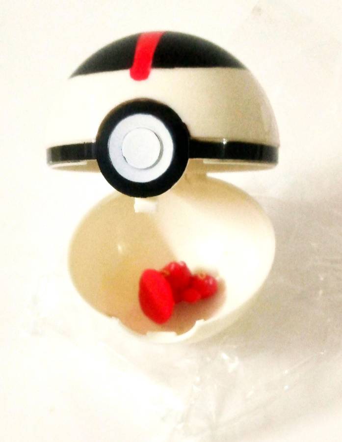 FOZZO-SK New Catch Poke Ball Pokemon with Tiny Figure Random kids anime cartoon inside