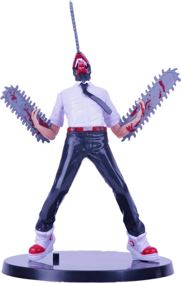 WHITE POPCORN Chainsaw Man Anime Denji Action Figure