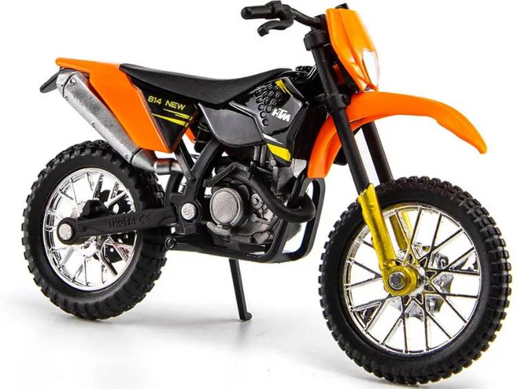 FOZZO-SK New KTM Dirt Racing Bike 1:18 Alloy Model Collectible Motor Cycle Sports Race