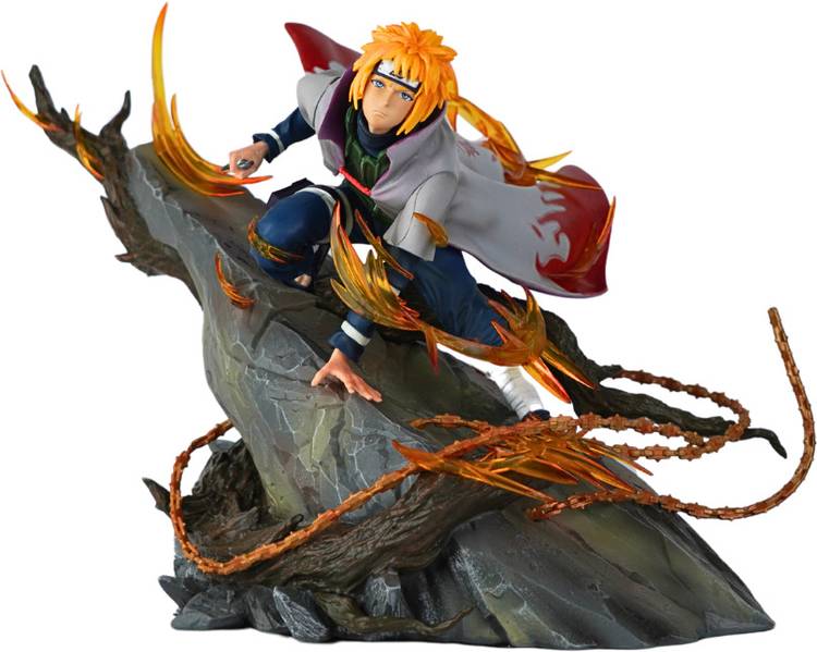 OFFO Anime Naruto Minato Action Figure For Home Decor and Office Desk