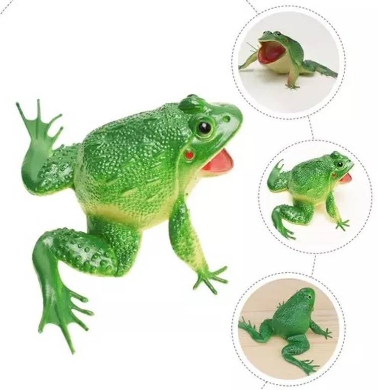 Tik C RUBBER CUTE FROG TOYS