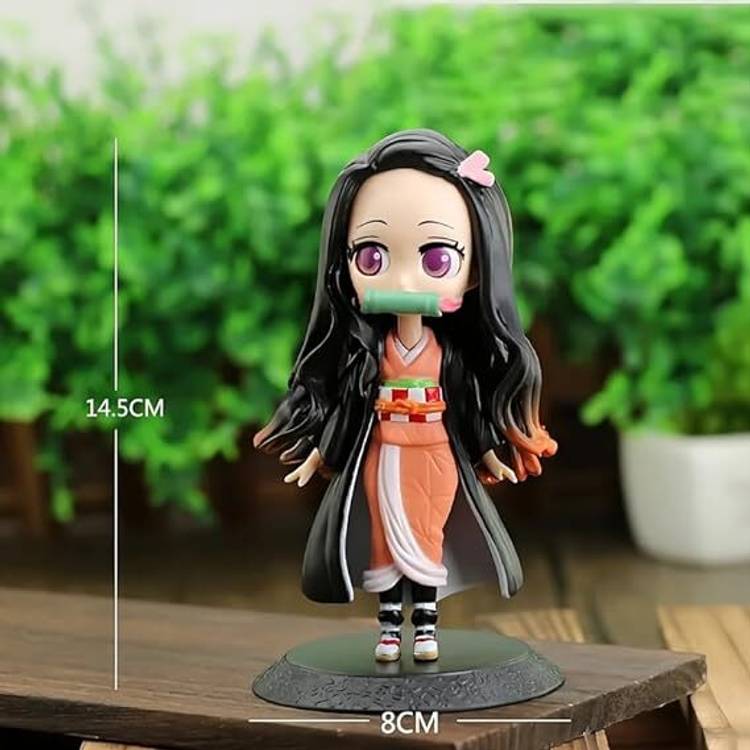 GKM Demon Slayer Nezuko premium Q posket Action figure bobblehead for cars