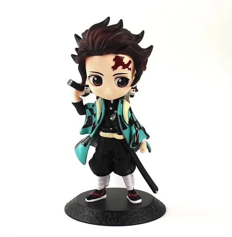 gtrp Demon Slayer Anime Tanjiro Kamado Q Posket [15cm] Action Figure High