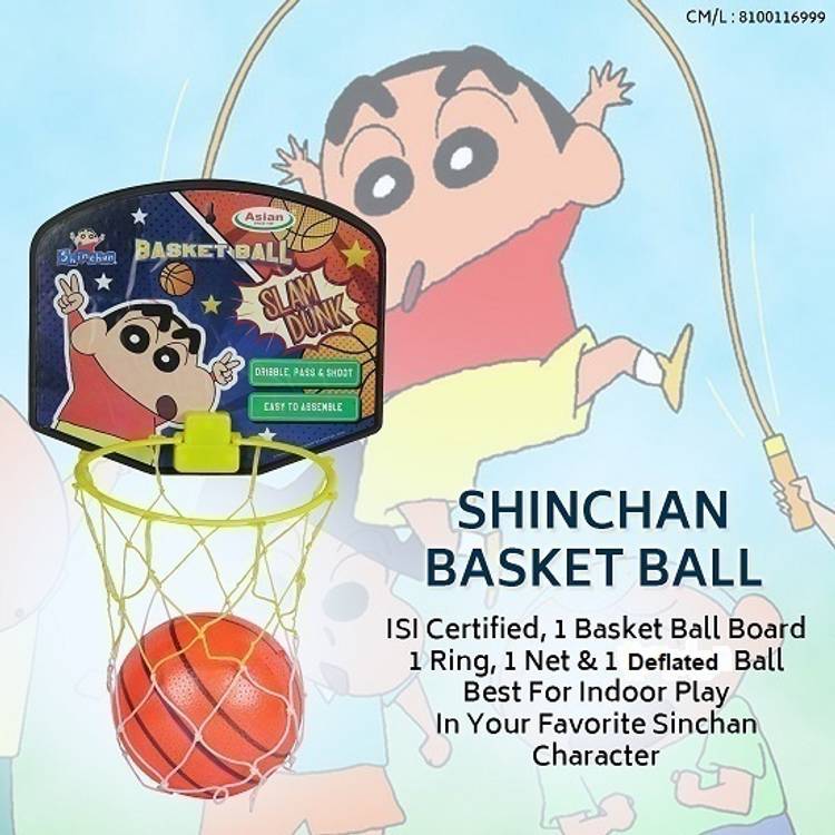 asian Shinchan Basketball For Kids Hangable