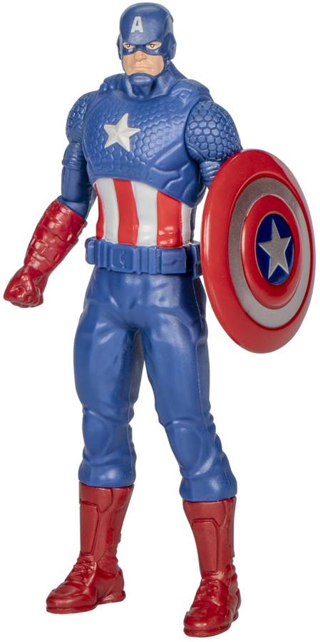 MARVEL CLASSIC Marvel Captain America Action Figure, 6" Super Hero Toys for Kids Ages 4+