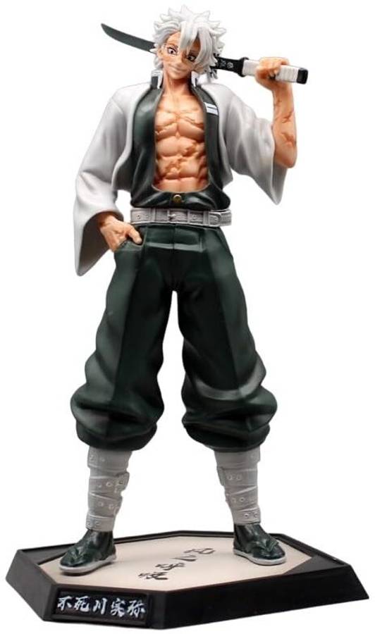 RVM Toys Demon Slayer Sanemi Shinazugawa Hashira Action Figure 30 cm Collectible Toy