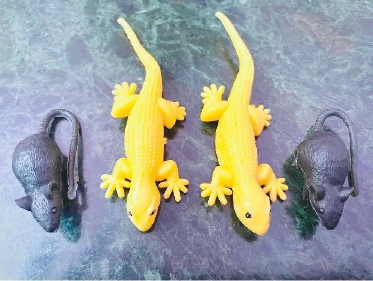 Tik C LIZARD AND MOUSE COMBO( PACK OF 2)