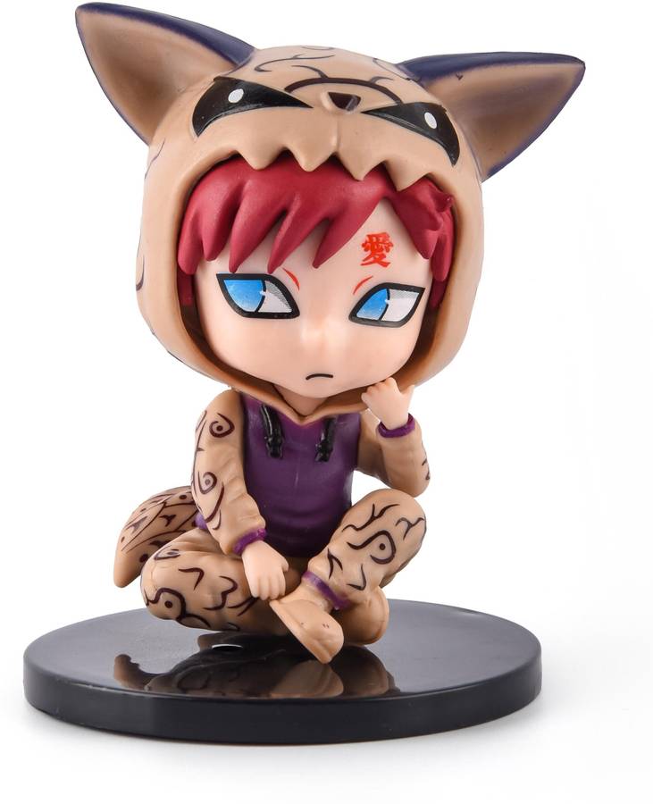 ComicSense Naruto Anime Action Figures Gaara Action Figurine Toy Collectible (7 cm)