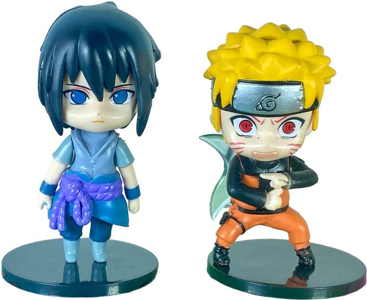 iouche Pack of two anime action figure Naruto Sasuke And Naruto Itachi