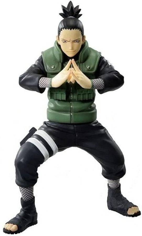 RVM Toys Naruto Shikamaru Nara Action Figure 16 cm Anime for Car Dashboard Table Toy