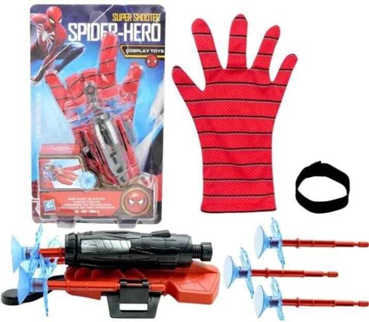 Shivay traders Spider Web Shooters Toy for Kids Fans, Hero Launcher Wrist Toy Set