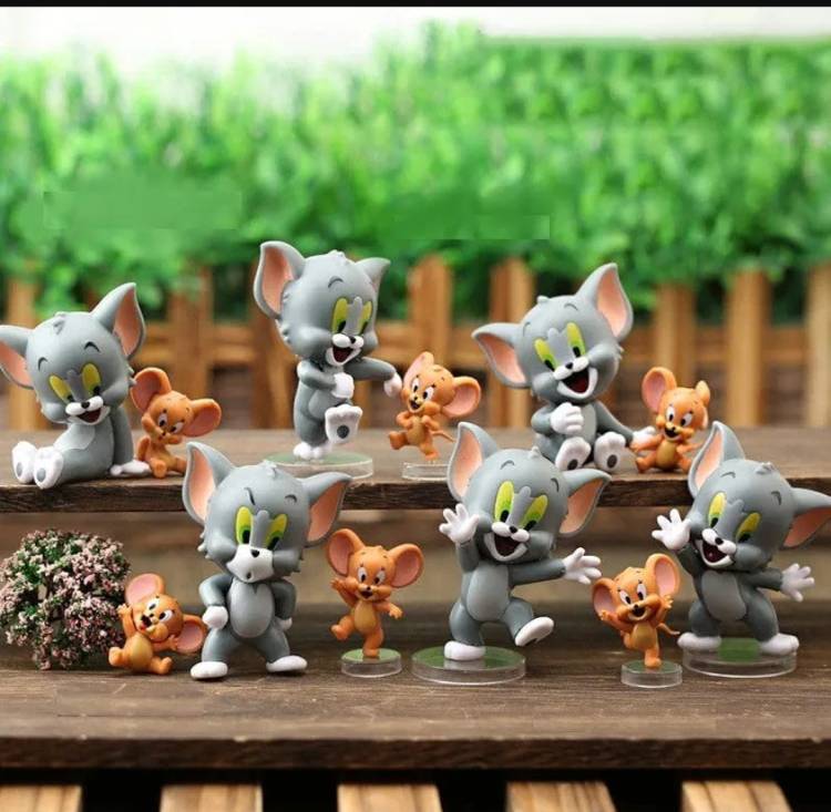 Lil Tara Cute Tom and Jerry chibby figures set of 12