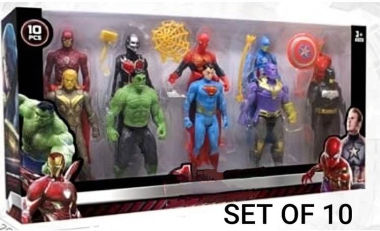 The Mechanic Superheroes Action Figures Set of 5