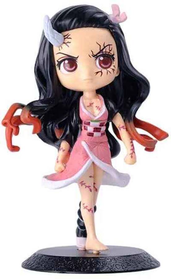 RVM Toys Anime Demon Slayer Nezuko Kamado Kimetsu No Yaiba Action Figure Height 14 cm Toy