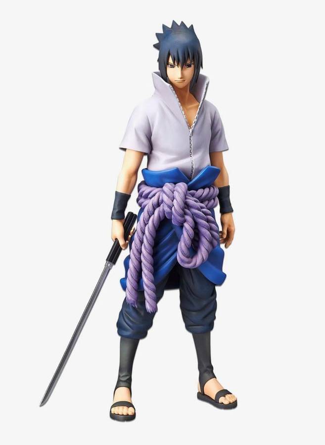 Mubco Naruto Shippuden Grandista Nero Sasuke Uchiha Figure Anime Collectible Toys 25cm