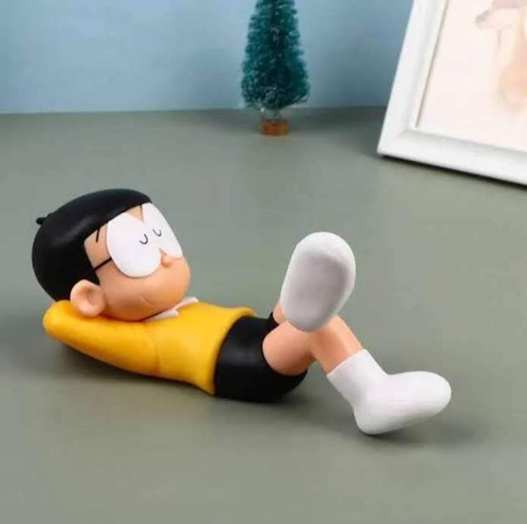 Raregets Cute Nobita, Cartoon Collectibles, Relaxing Nobi, Gift, Car/Home Decor -16.5 Cm