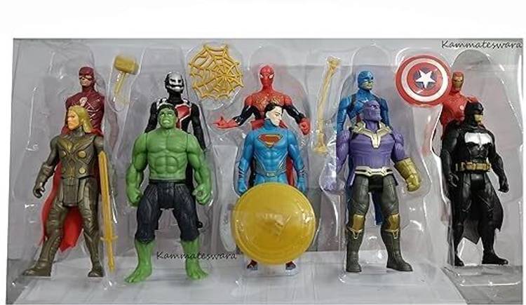 KAIRA TOY Superhero Action Figures Toy for Kids, Figures for Boys Kids Gift for Birthday