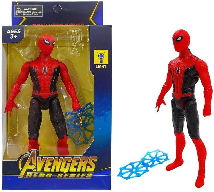 KavyaTanishq Action Figures Playset Toys for Boys Girls with Weapon & LED Light (Multicolor)