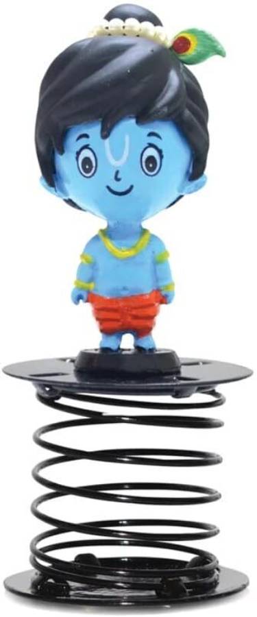 Vrindavanstore.in Little Krishna Bobbleheads Toy for Kids and for Car Dashboard Displaying toys