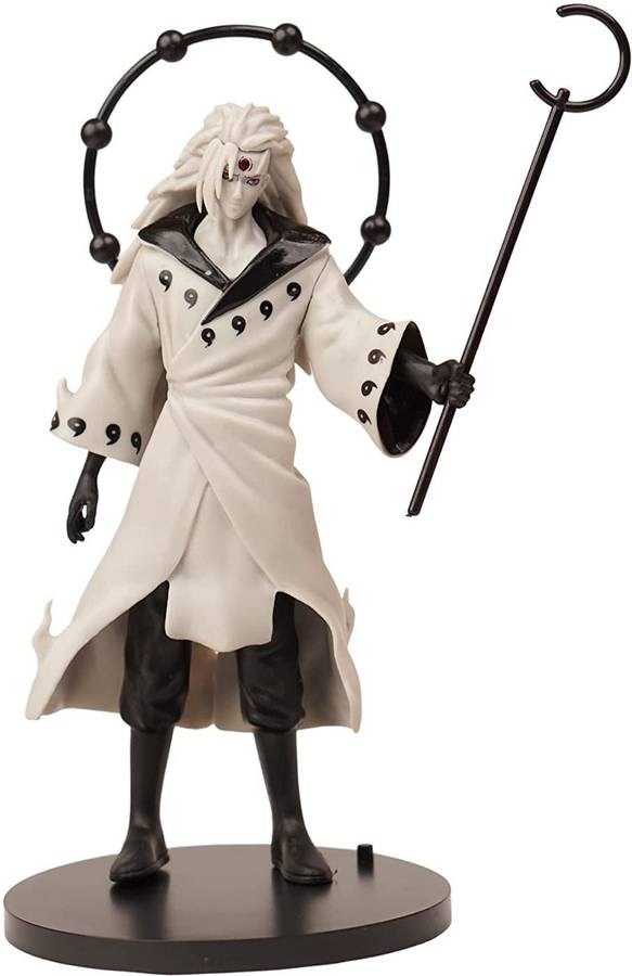 OFFO Naruto Madara Uchiha Action Figure for home decor office desk & study table