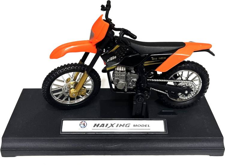 FOZZO-SK New Dirt Bike KTM 11 cm. Diecast PVC Model Motor Cycle High Details No Battery