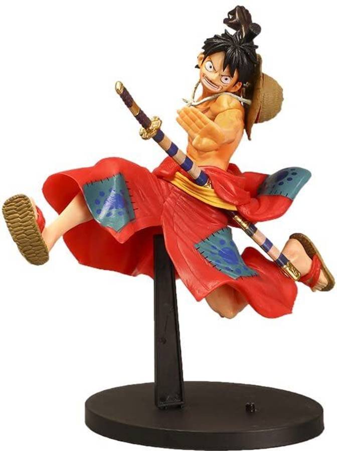 RVM Toys One Piece Anime Battle Record Collection Monkey D Luffy Action Figure 20cm Toy