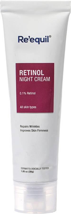 Re'equil 0.1% Retinol Night Cream For Wrinkles & Skin Tightening Price in India