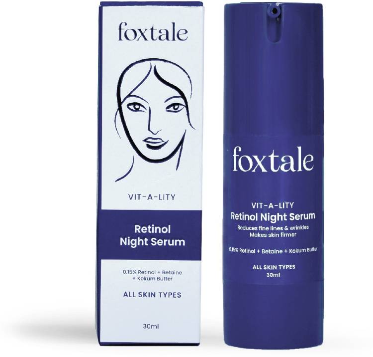 Foxtale 0.15% Encapsulated Retinol Night Serum For Fighting Signs Of Ageing Price in India