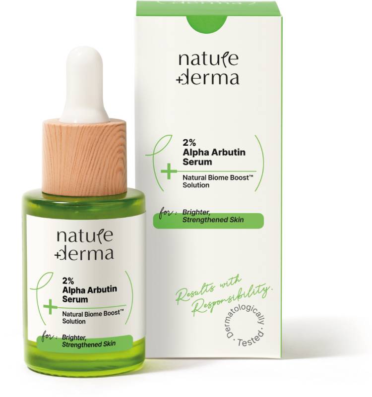 Nature Derma 2% Alpha Arbutin Serum with Natural Biome-Boost Price in India
