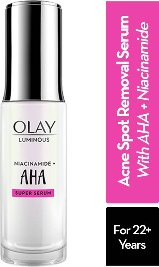 OLAY AHA & Niacinamide super serum|Acne mark & spot removal serum|For all skin types Price in India