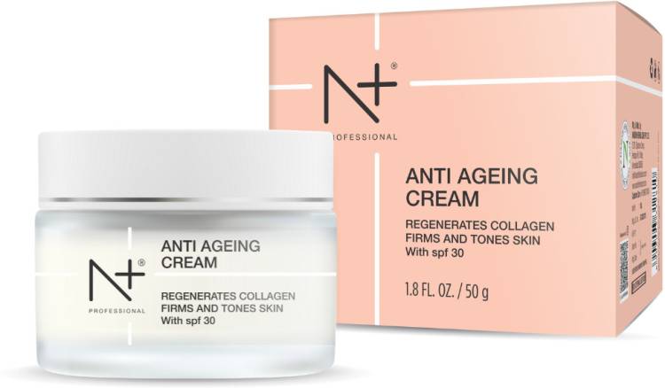 N PLUS Anti Ageing Cream, Regenerates Collagen, Firms & Tones Skin With SPF 30 Price in India