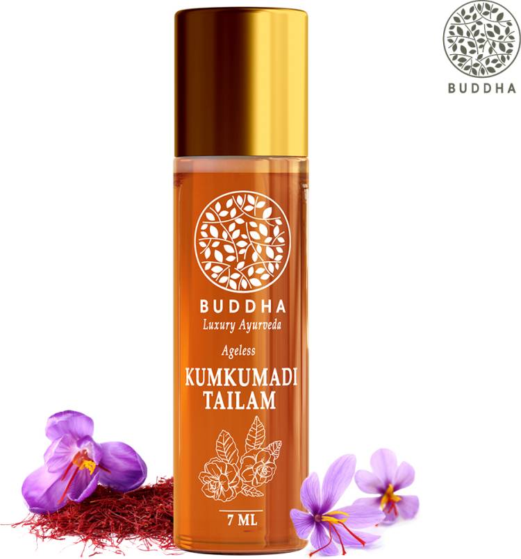 buddha natural Kumkumadi Face Oil - Ageless Youth Elixir Authentic Kumkumadi Tailam from Kerala Price in India