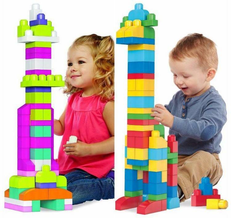 ARIZON DIY Mega Jumbo Building Blocks for Learning and Eduacational For kids 83+ pcs