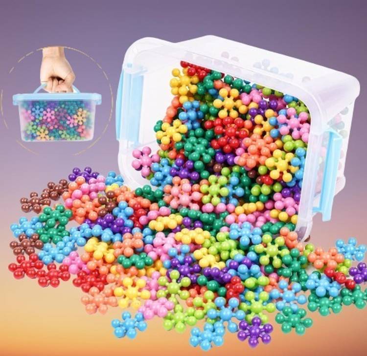 Pureey Best StarLinks: Kids' Educational Interlocking Construction Blocks (150+ Pieces)