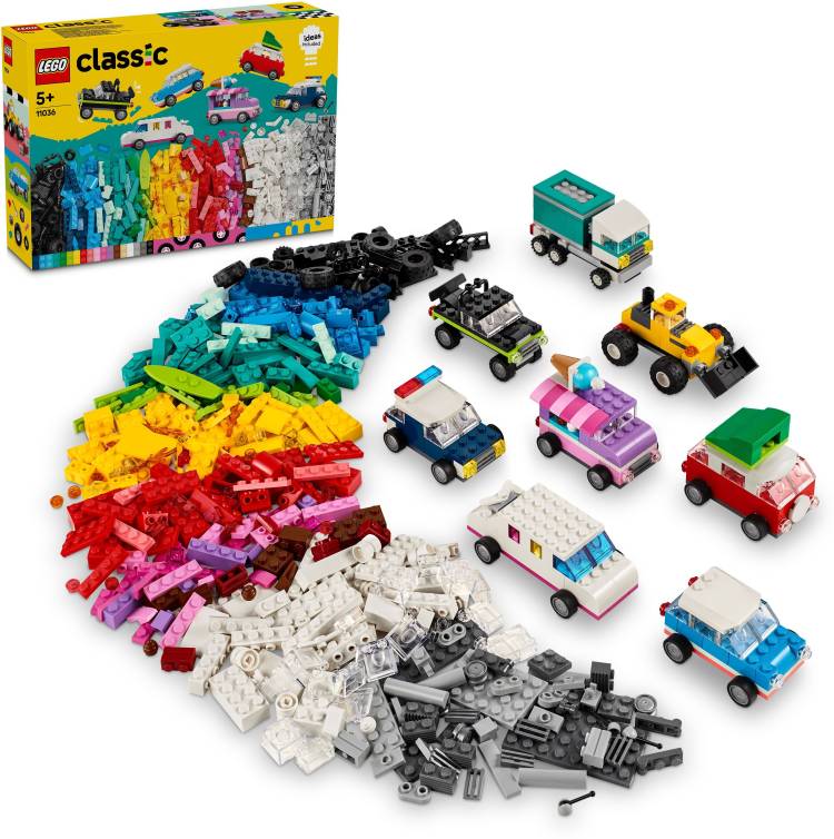 LEGO Classic Creative Vehicles Building Toy 11036 ( 900 Pieces)